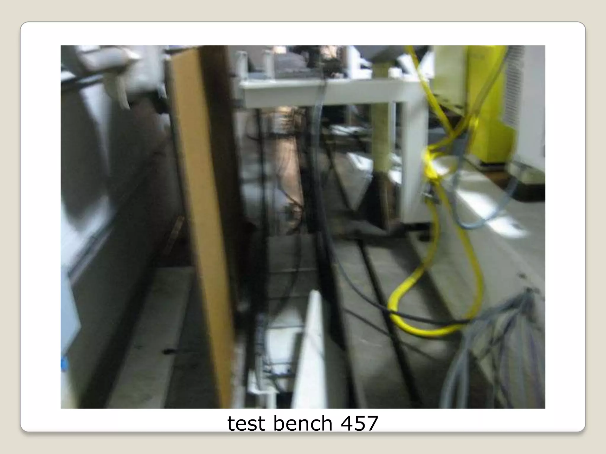 test bench 457