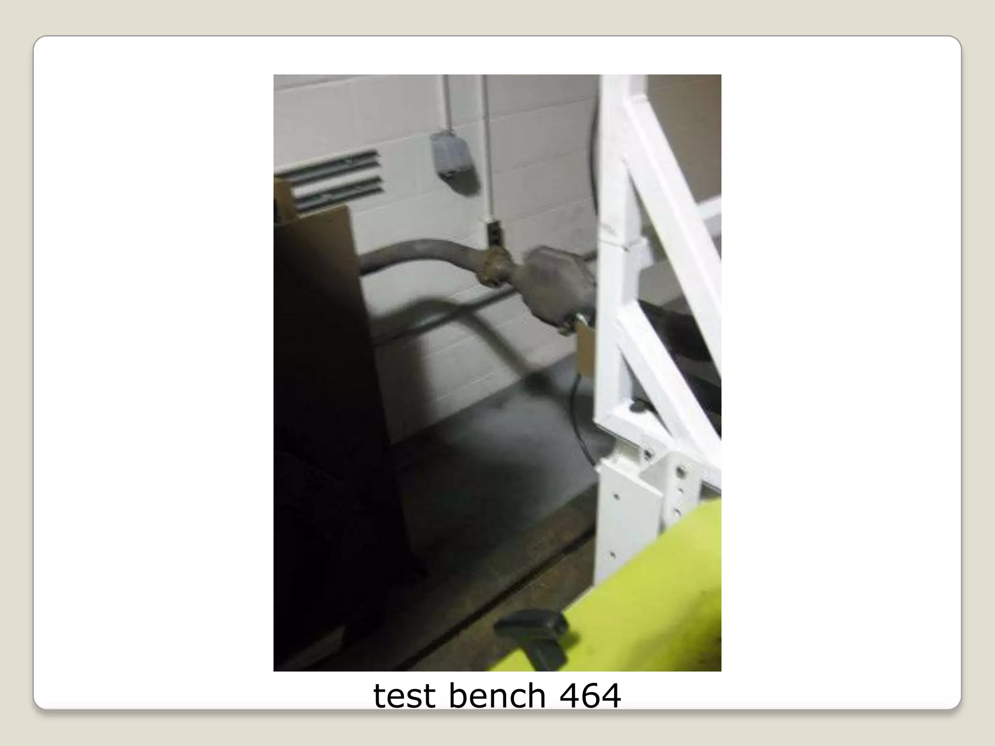 test bench 464
