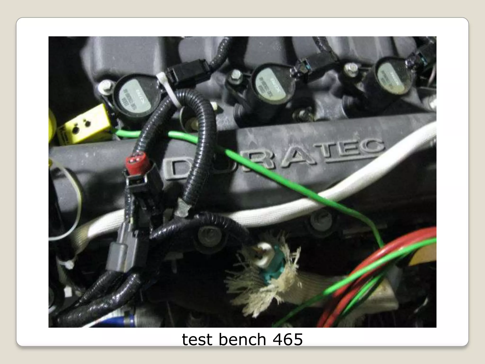 test bench 465