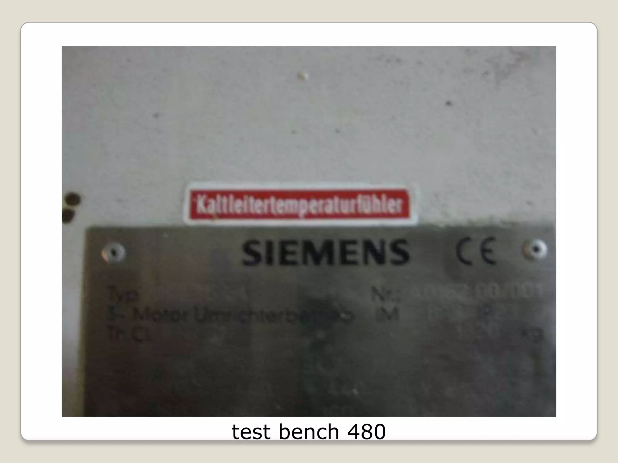 test bench 480