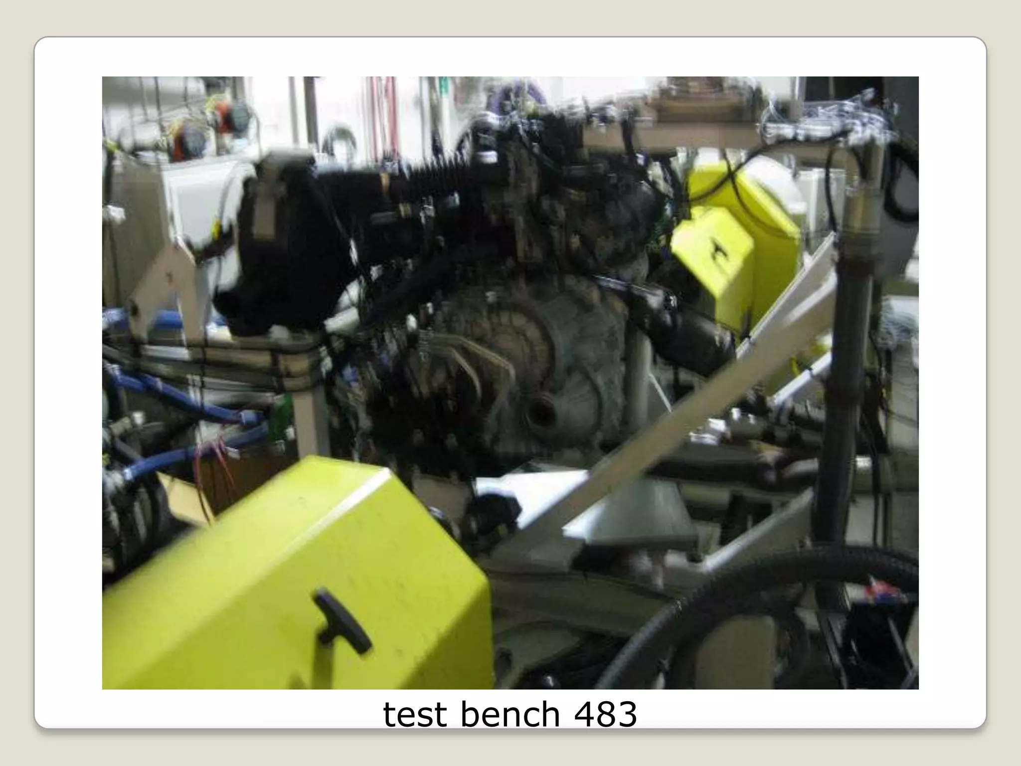 test bench 483