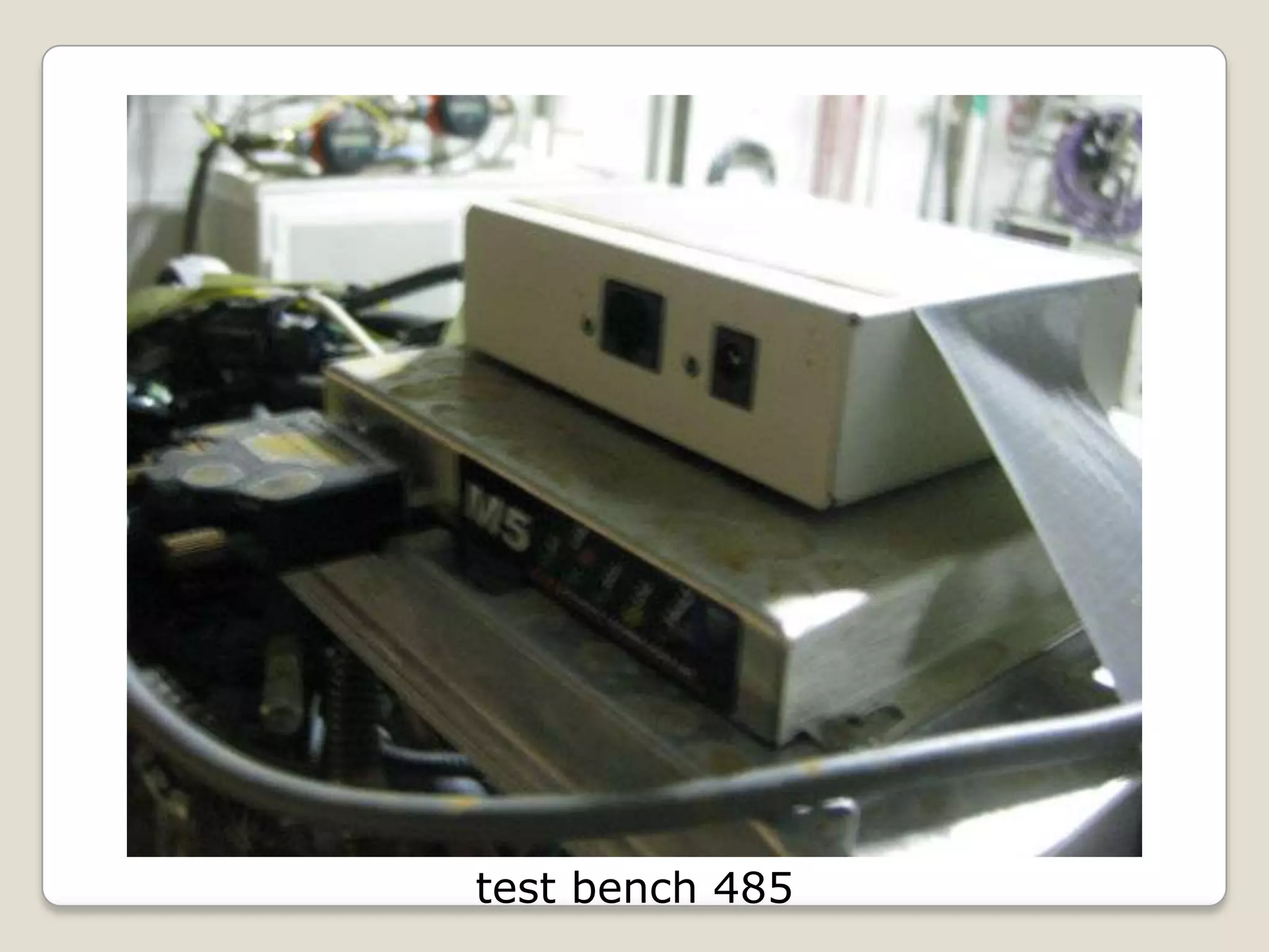 test bench 485