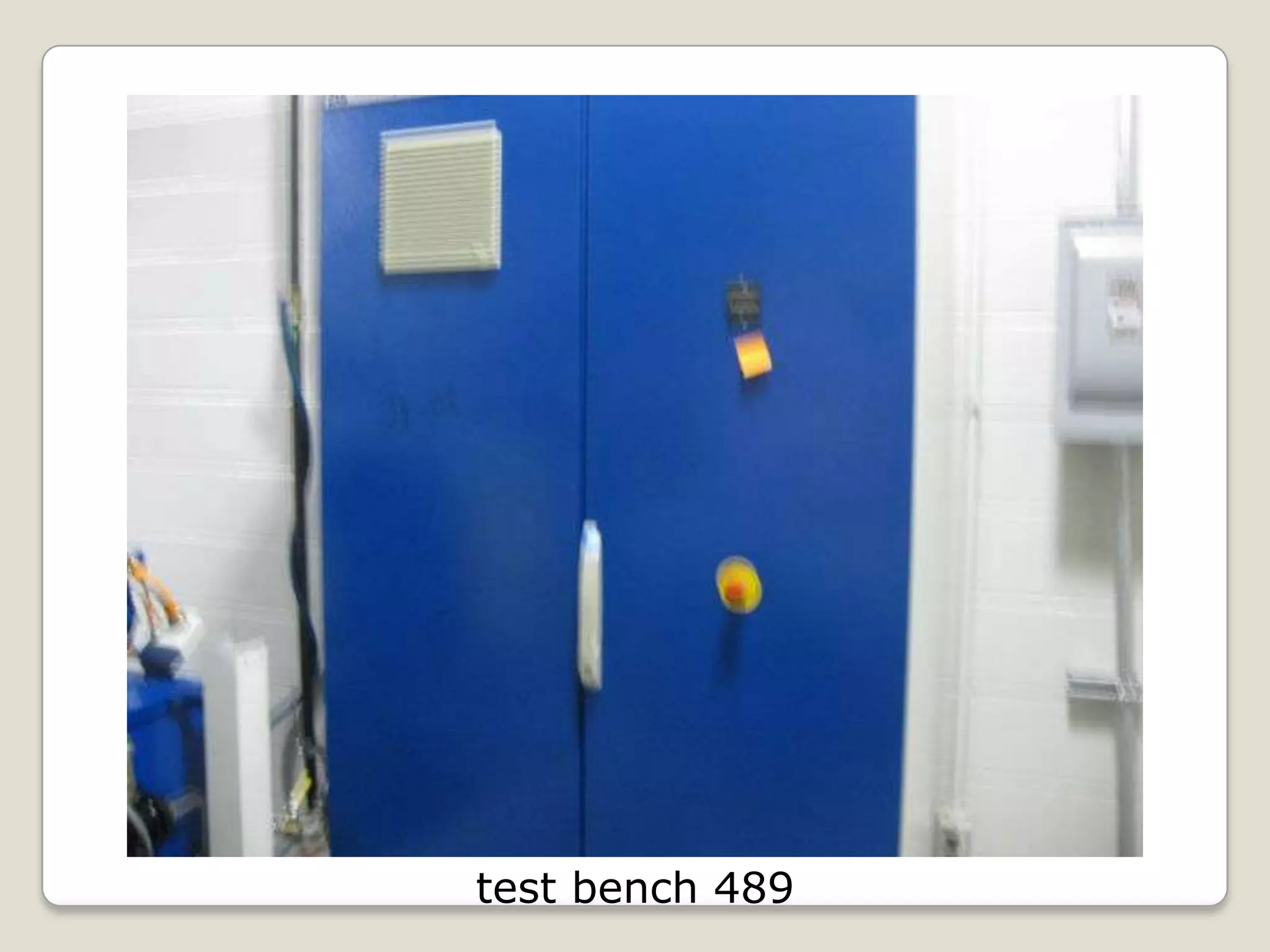 test bench 489