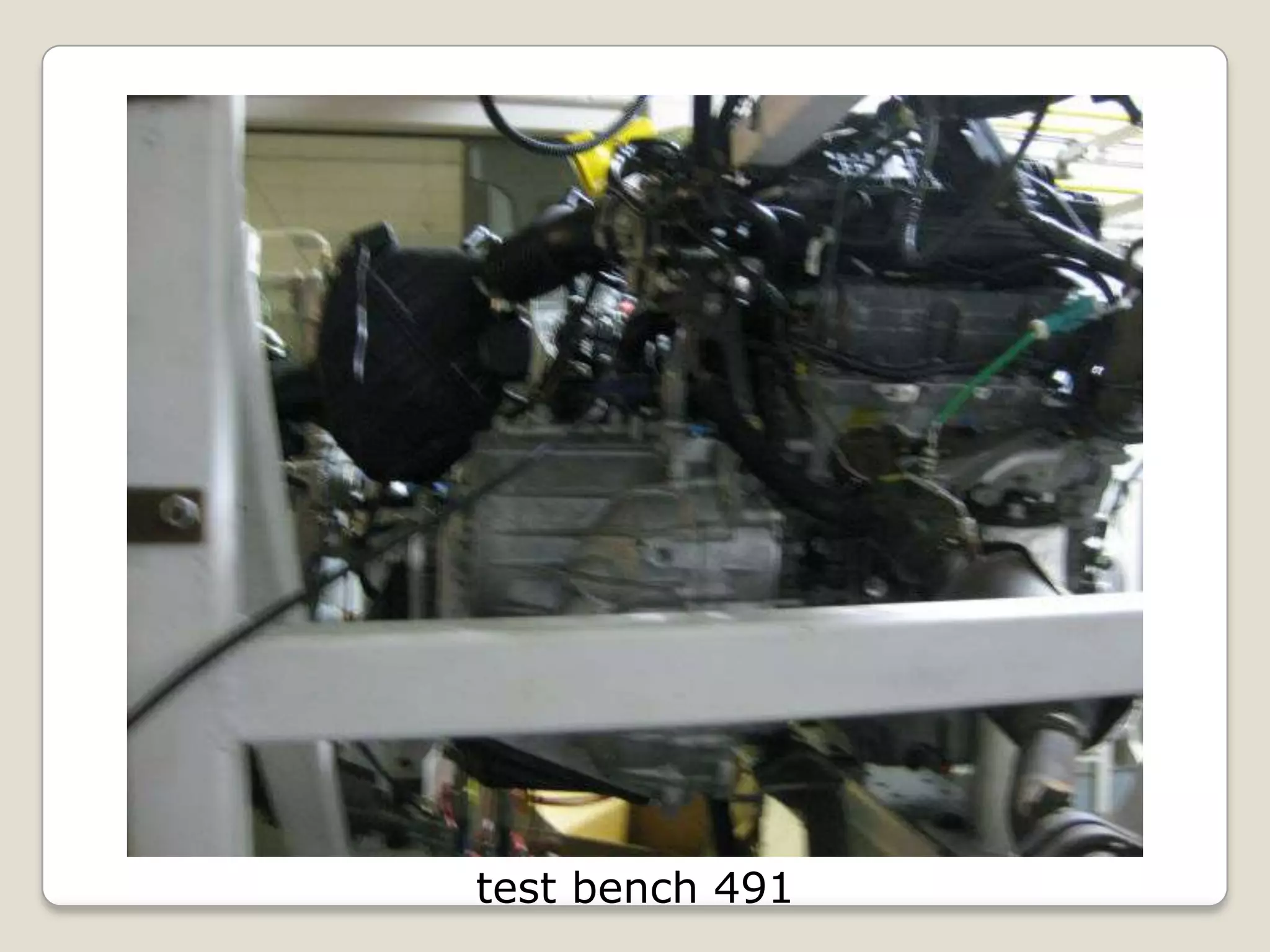 test bench 491