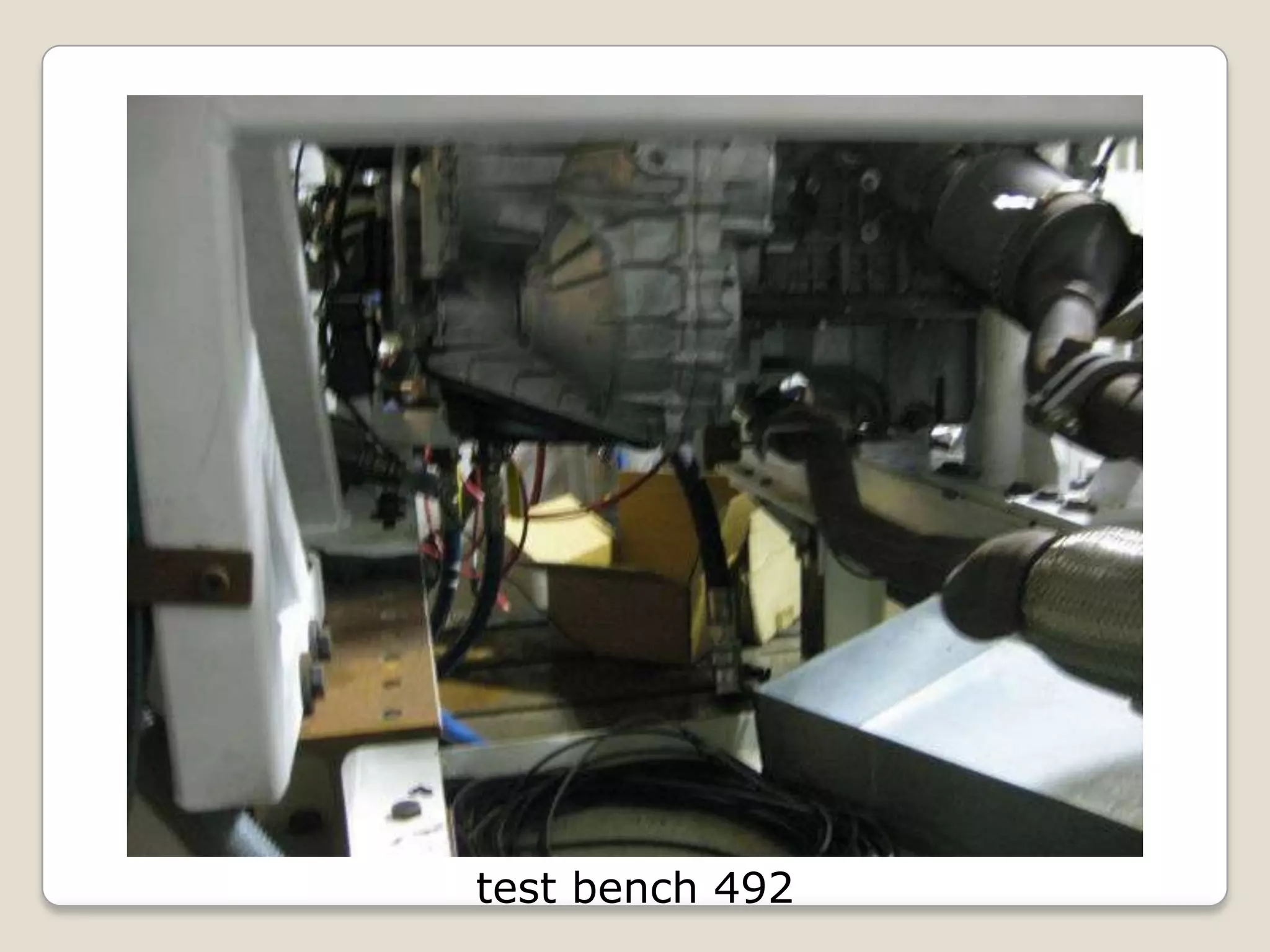 test bench 492