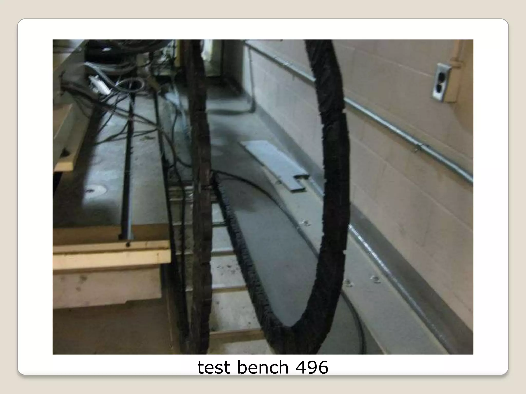 test bench 496