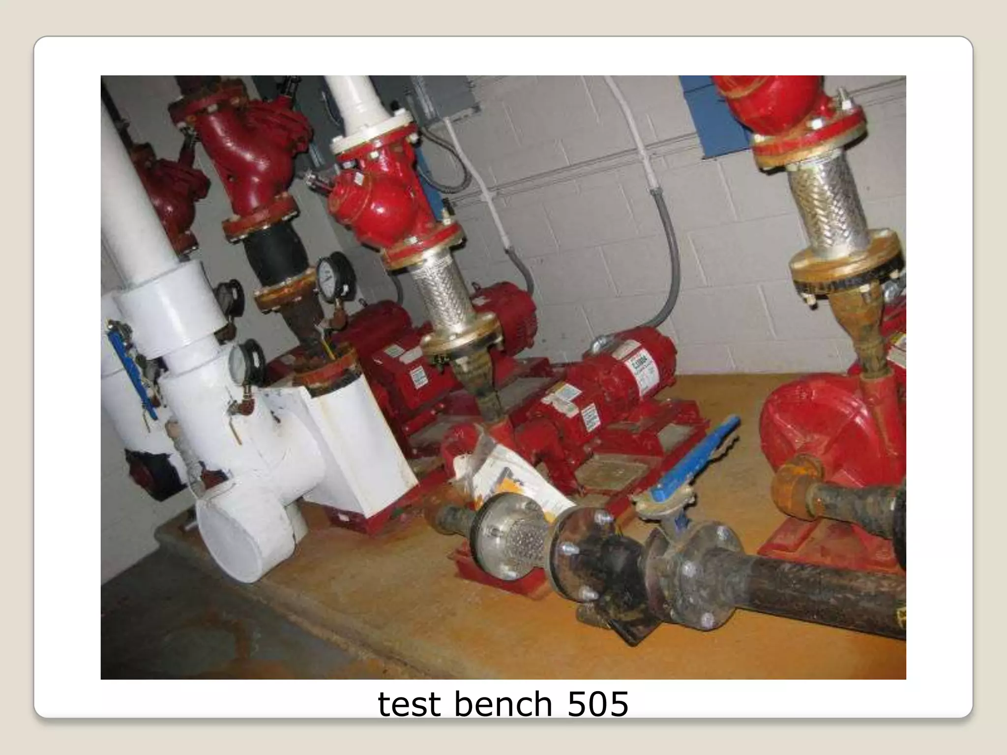 test bench 505