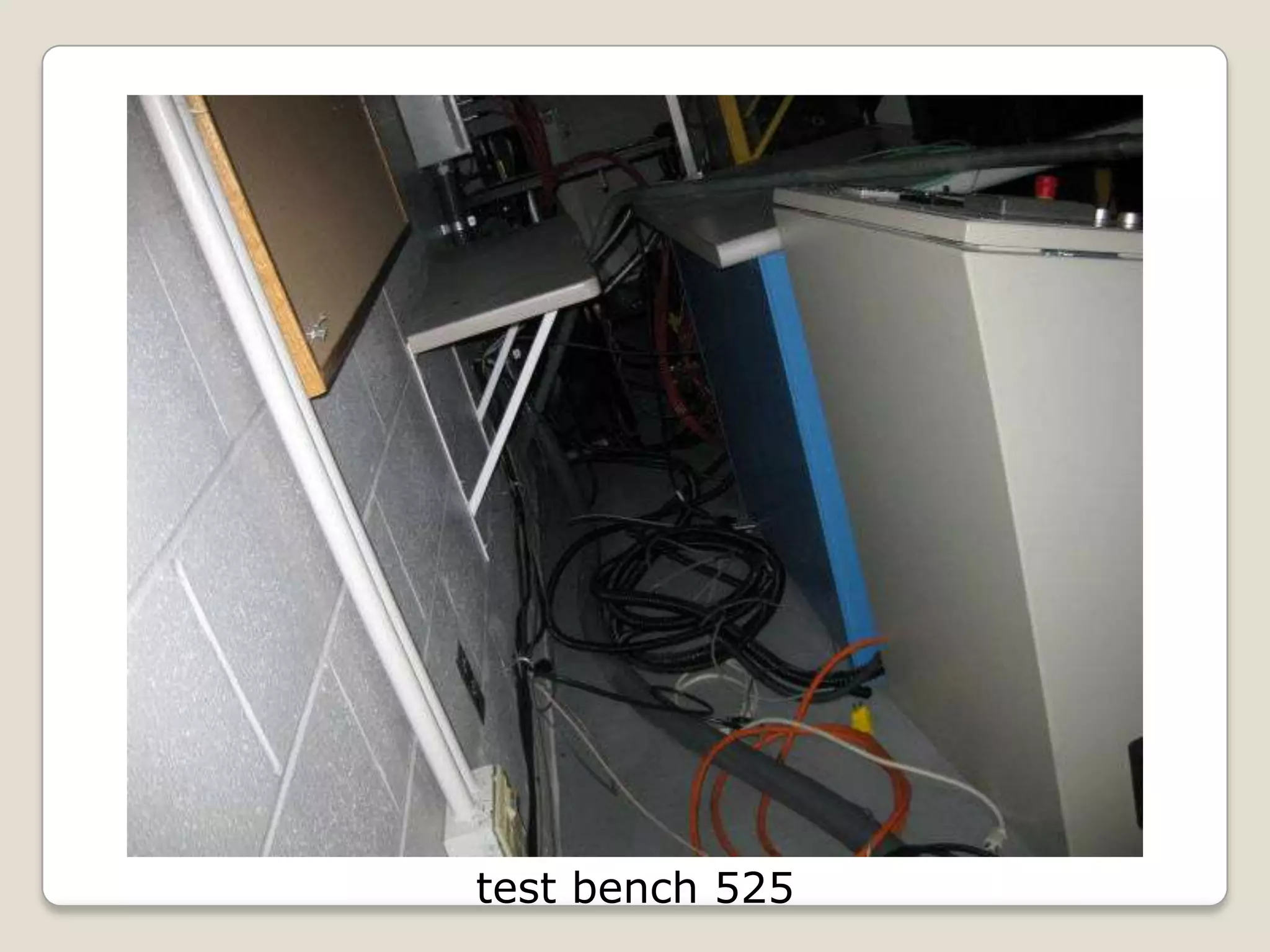 test bench 525