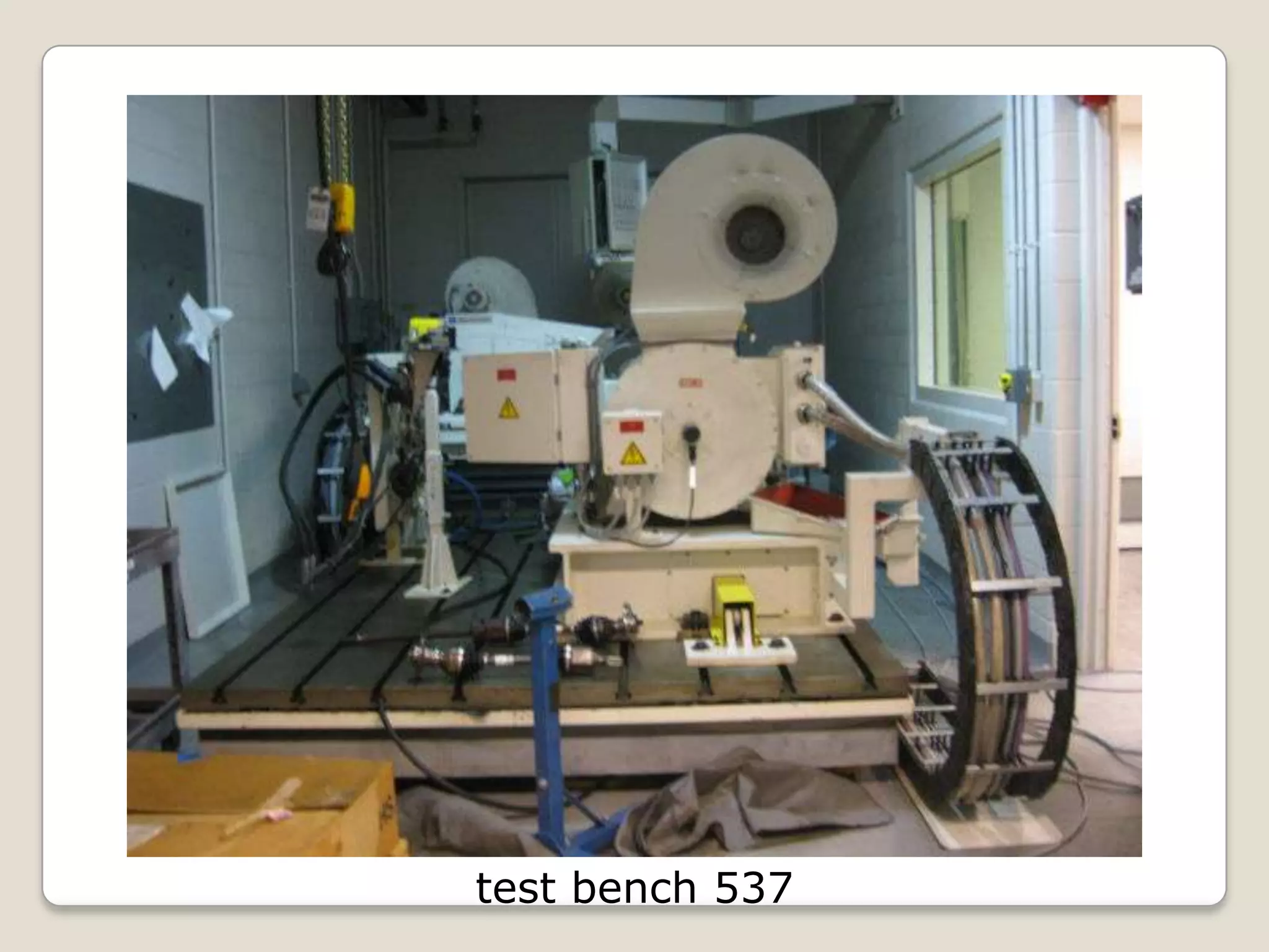 test bench 537