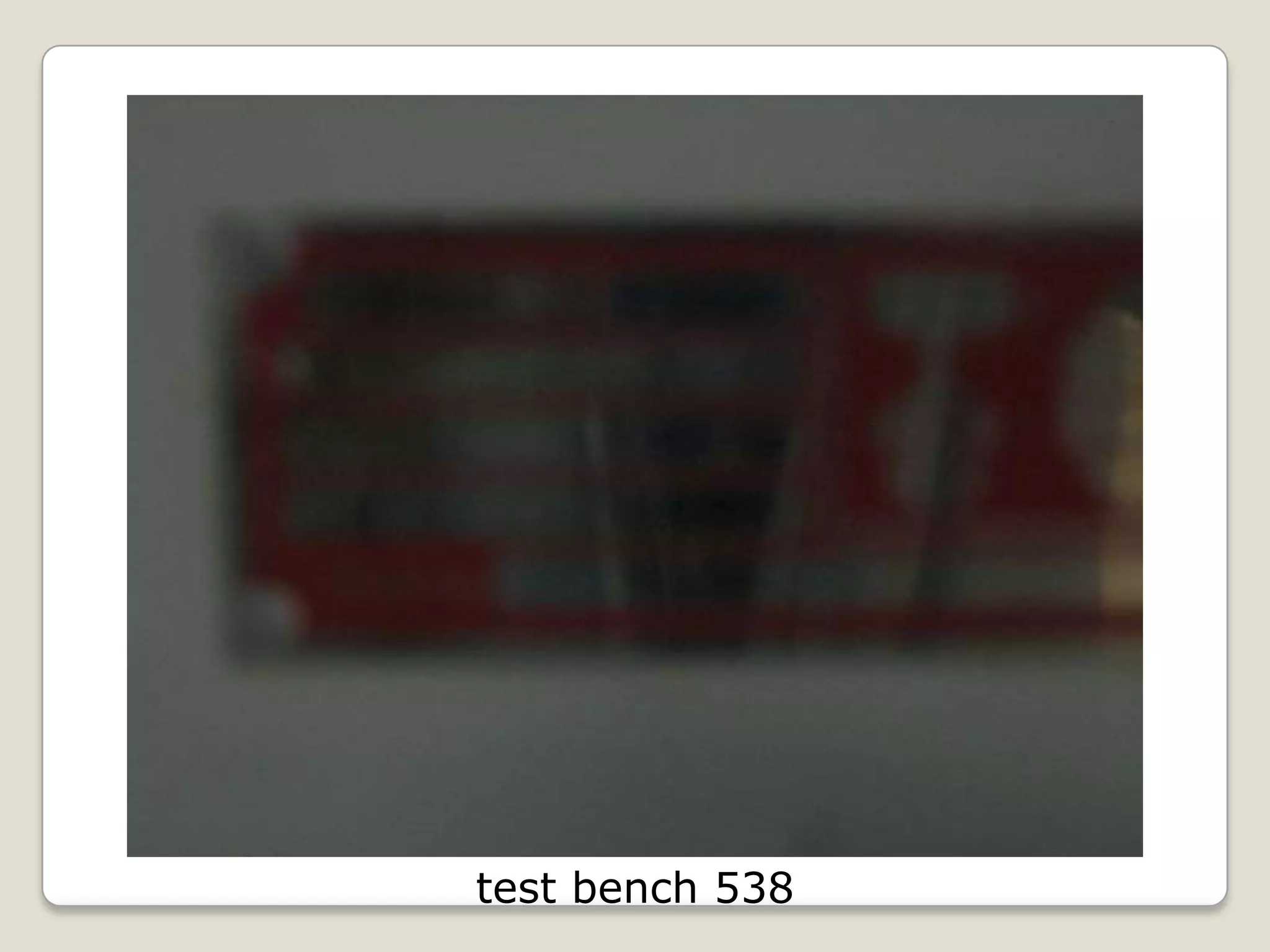 test bench 538