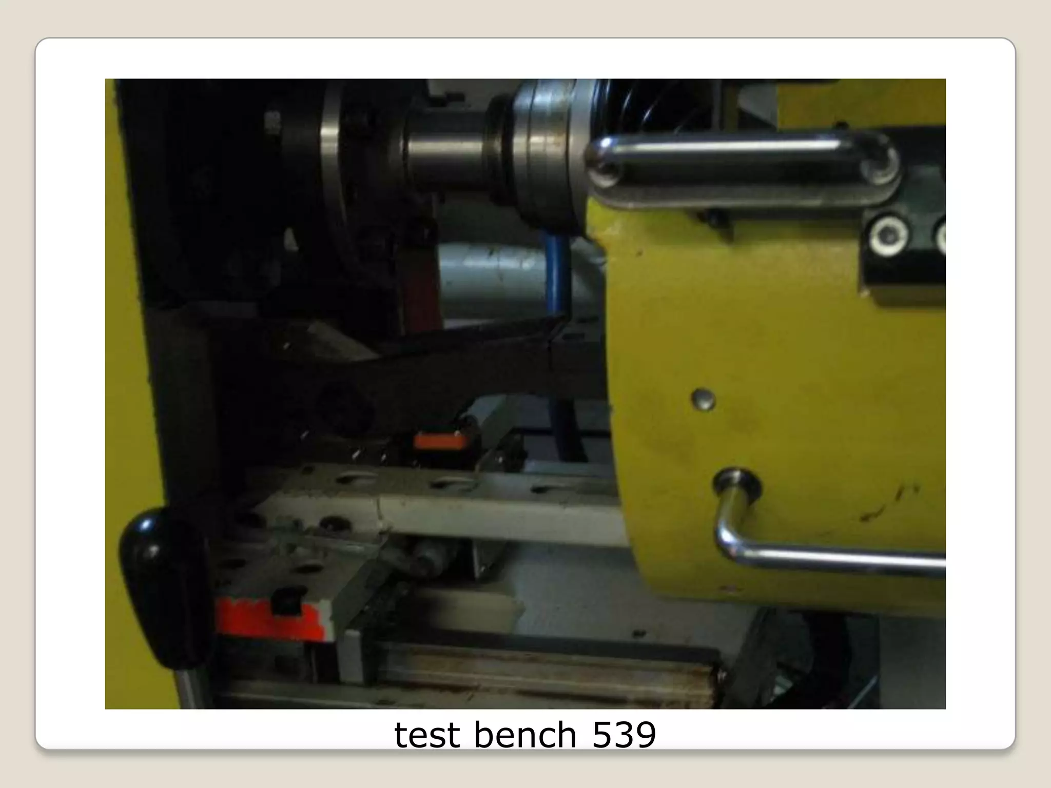test bench 539