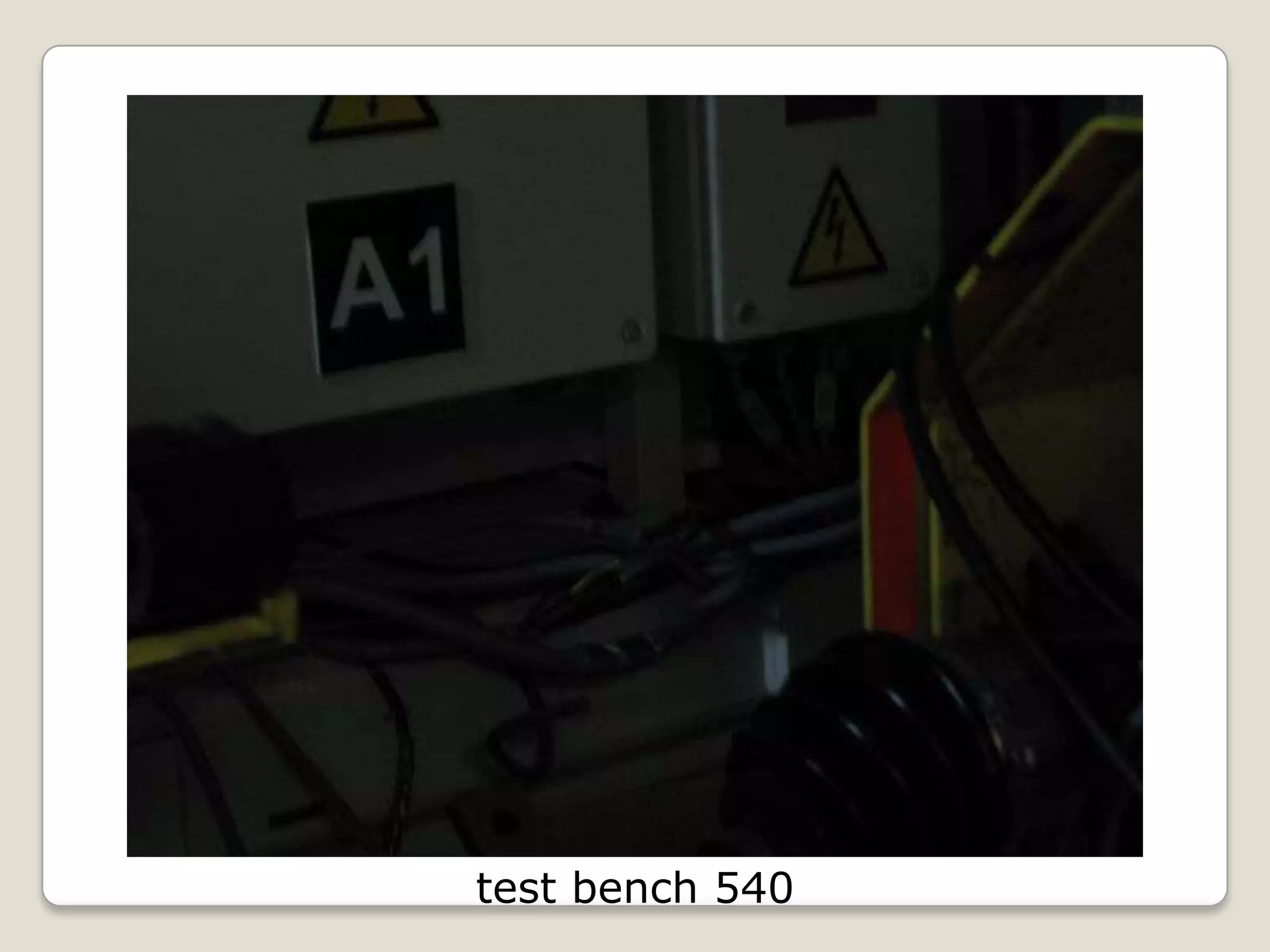 test bench 540
