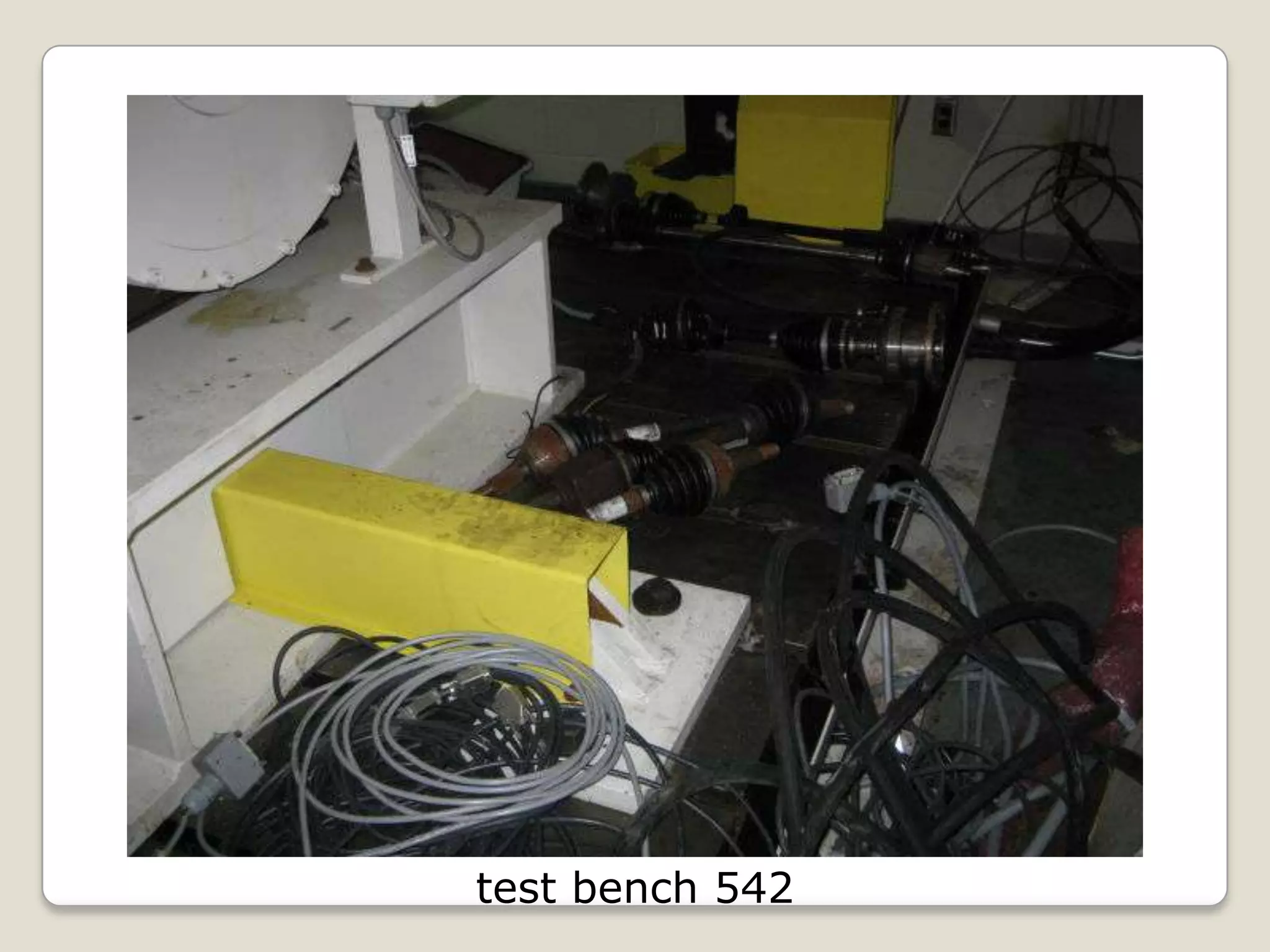 test bench 542