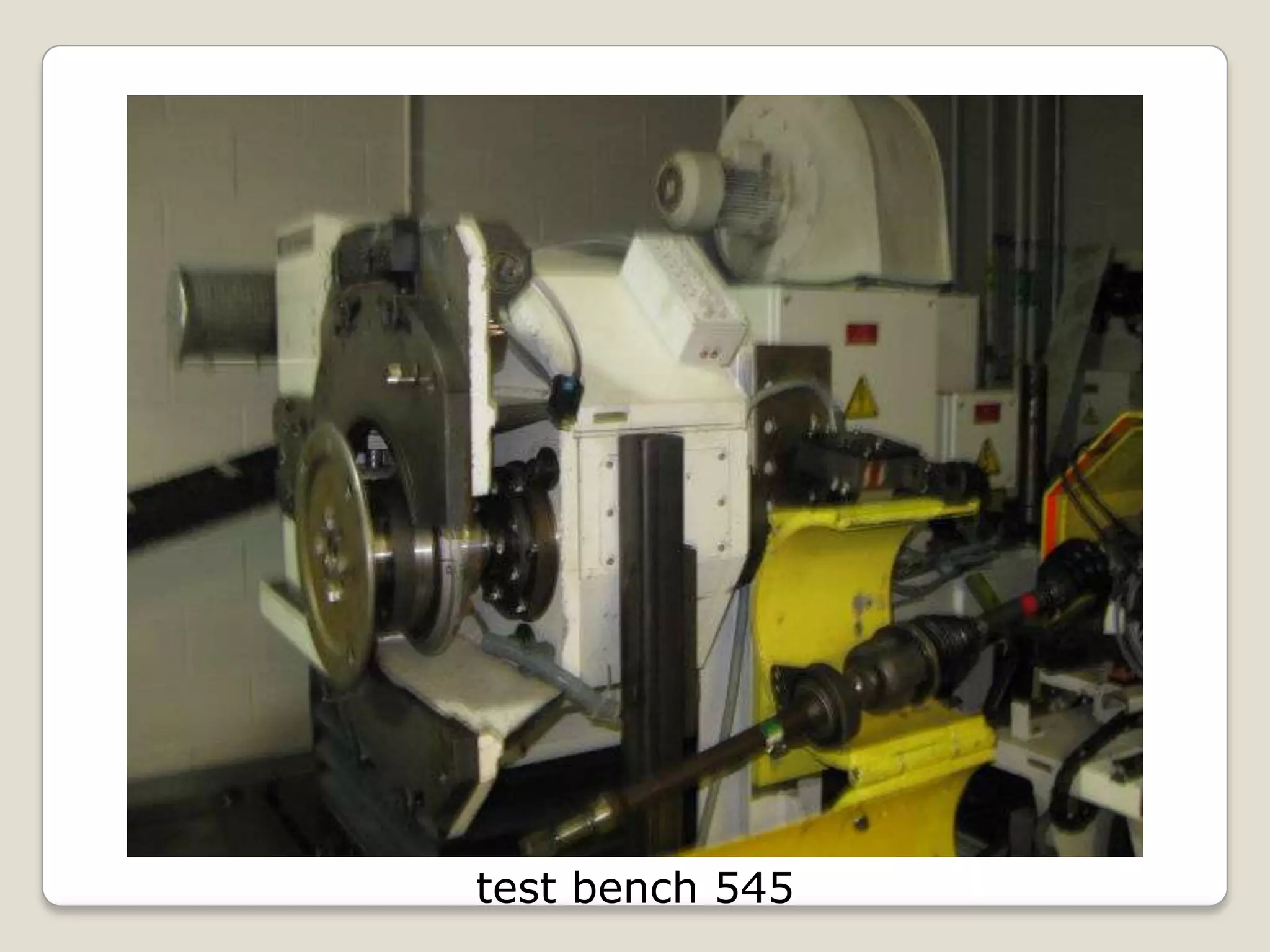 test bench 545