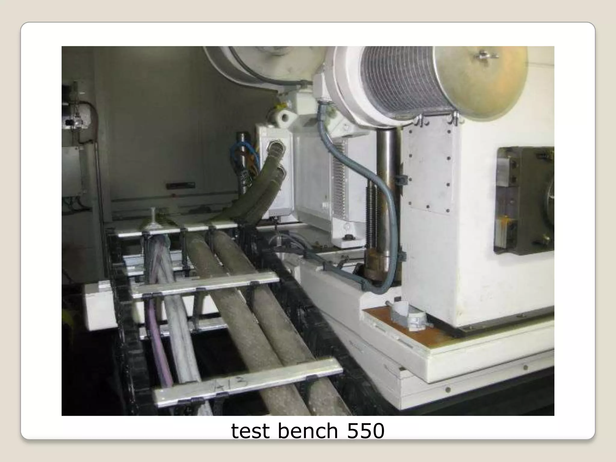 test bench 550