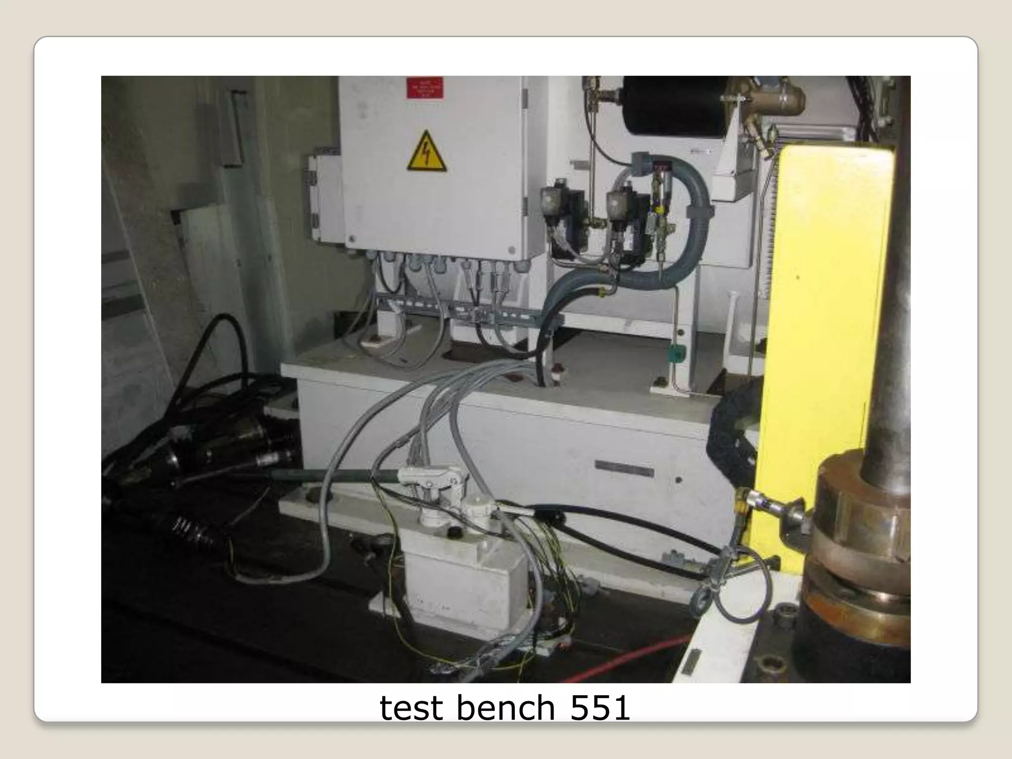 test bench 551