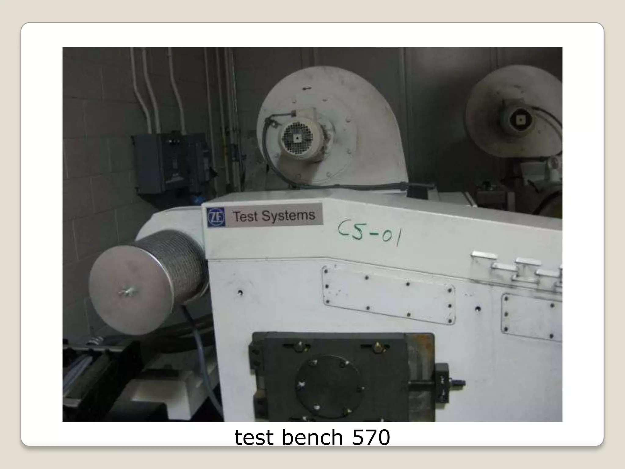 test bench 570