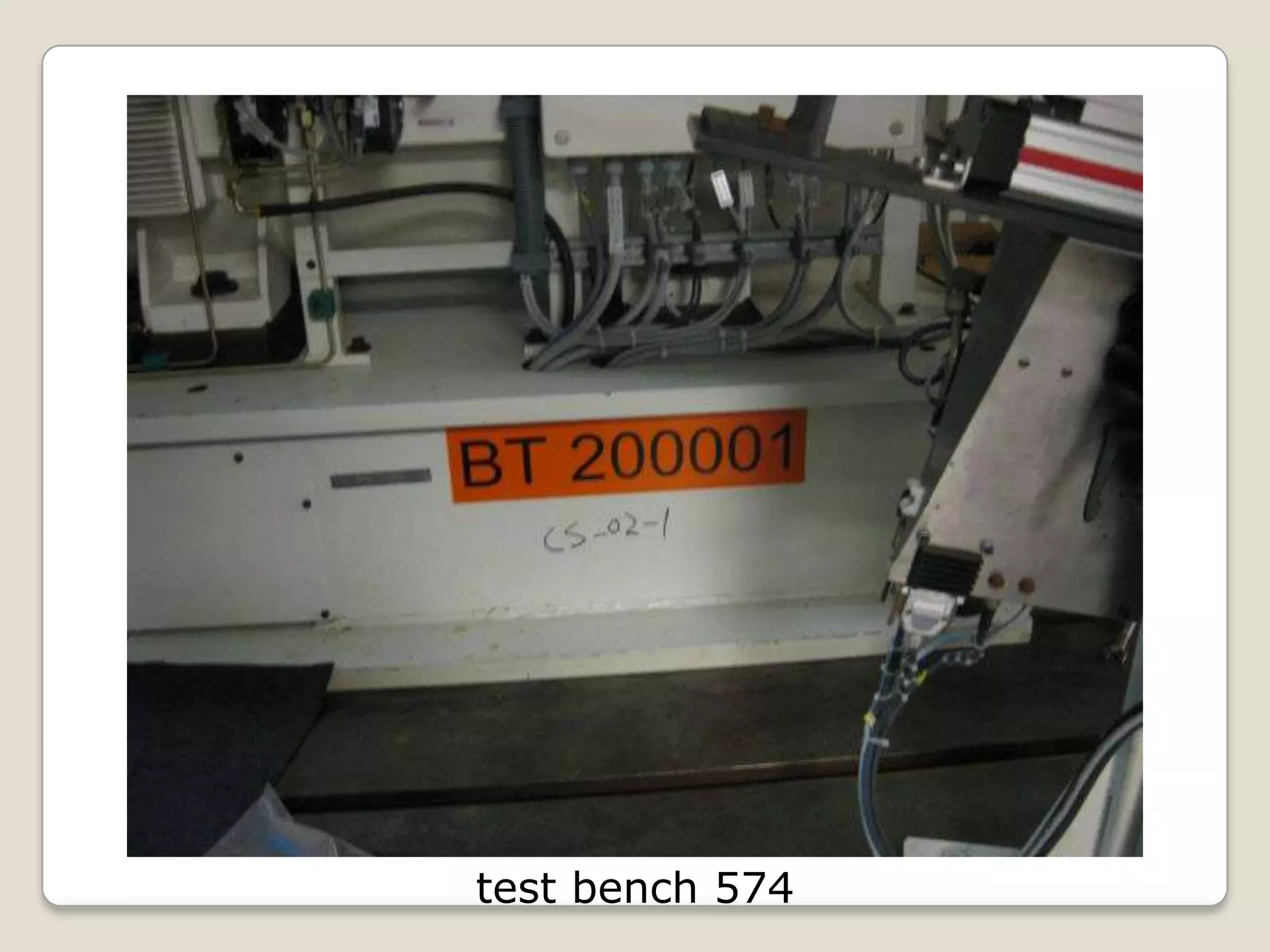 test bench 574