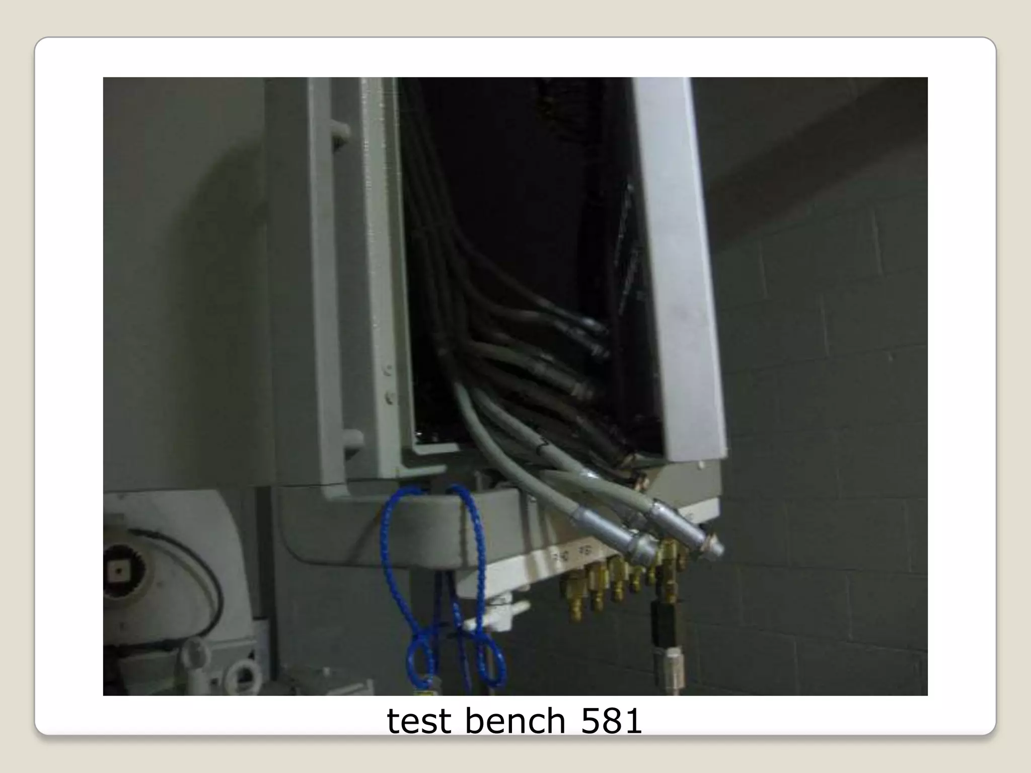 test bench 581