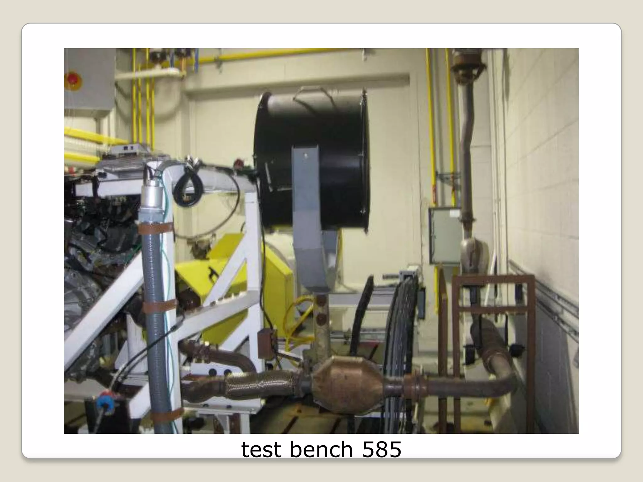 test bench 585
