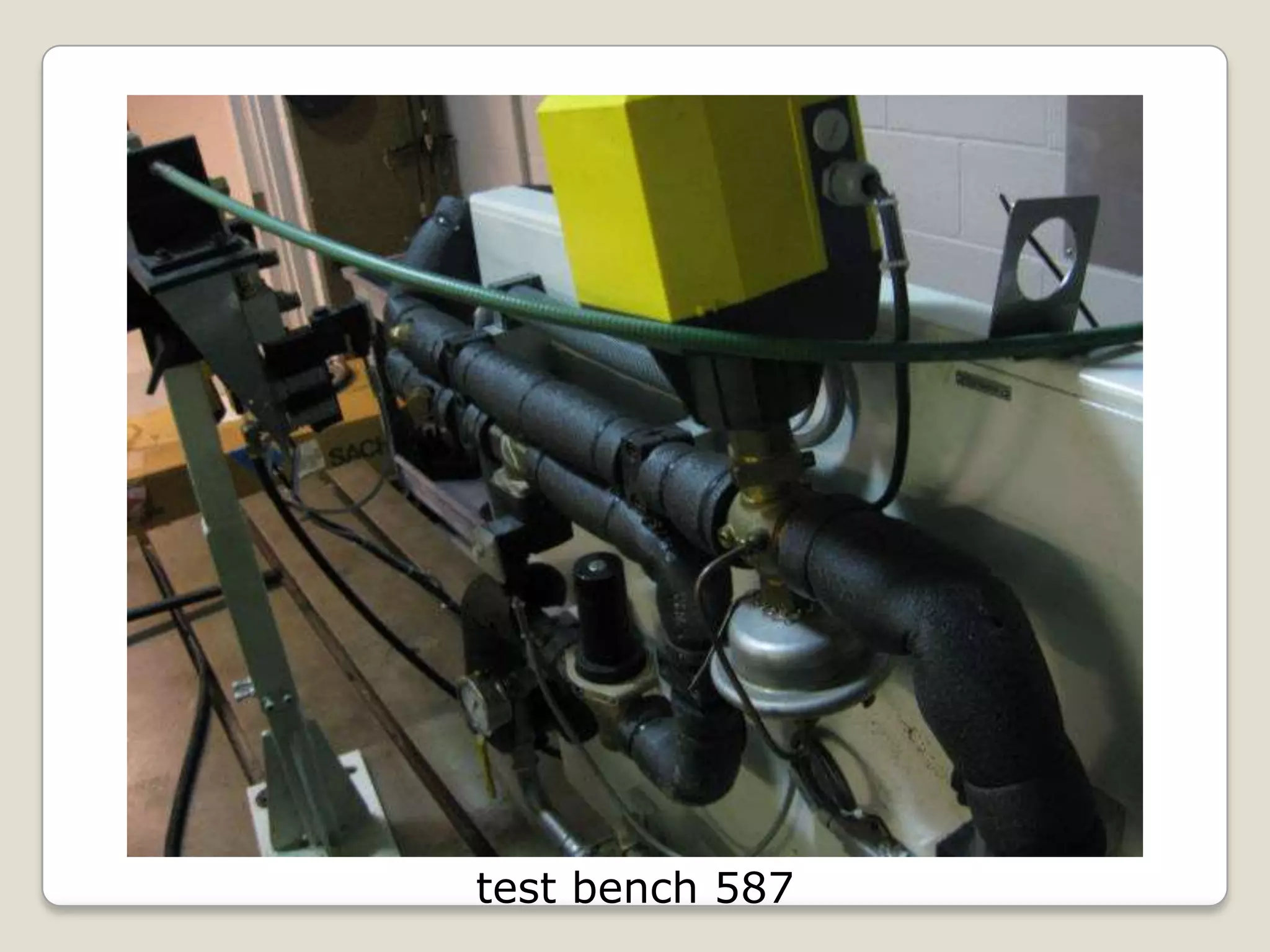 test bench 587