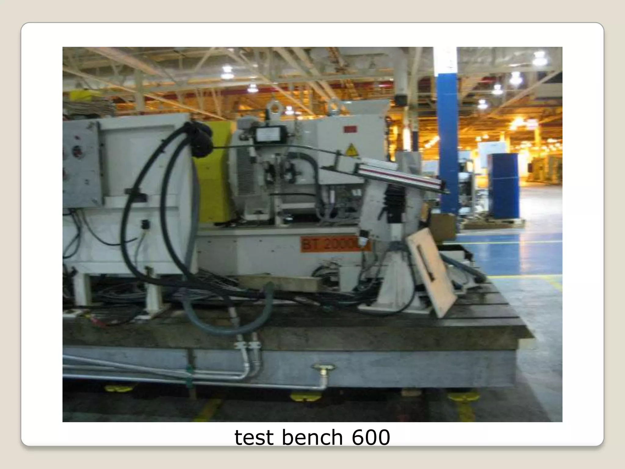test bench 600