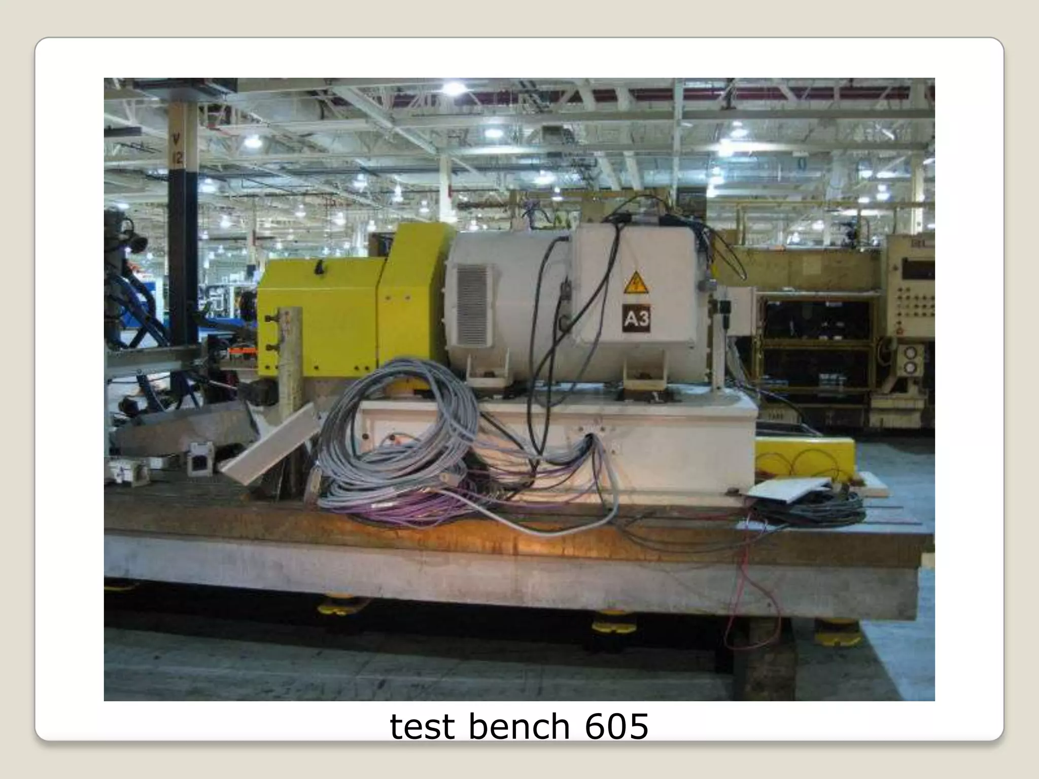 test bench 605