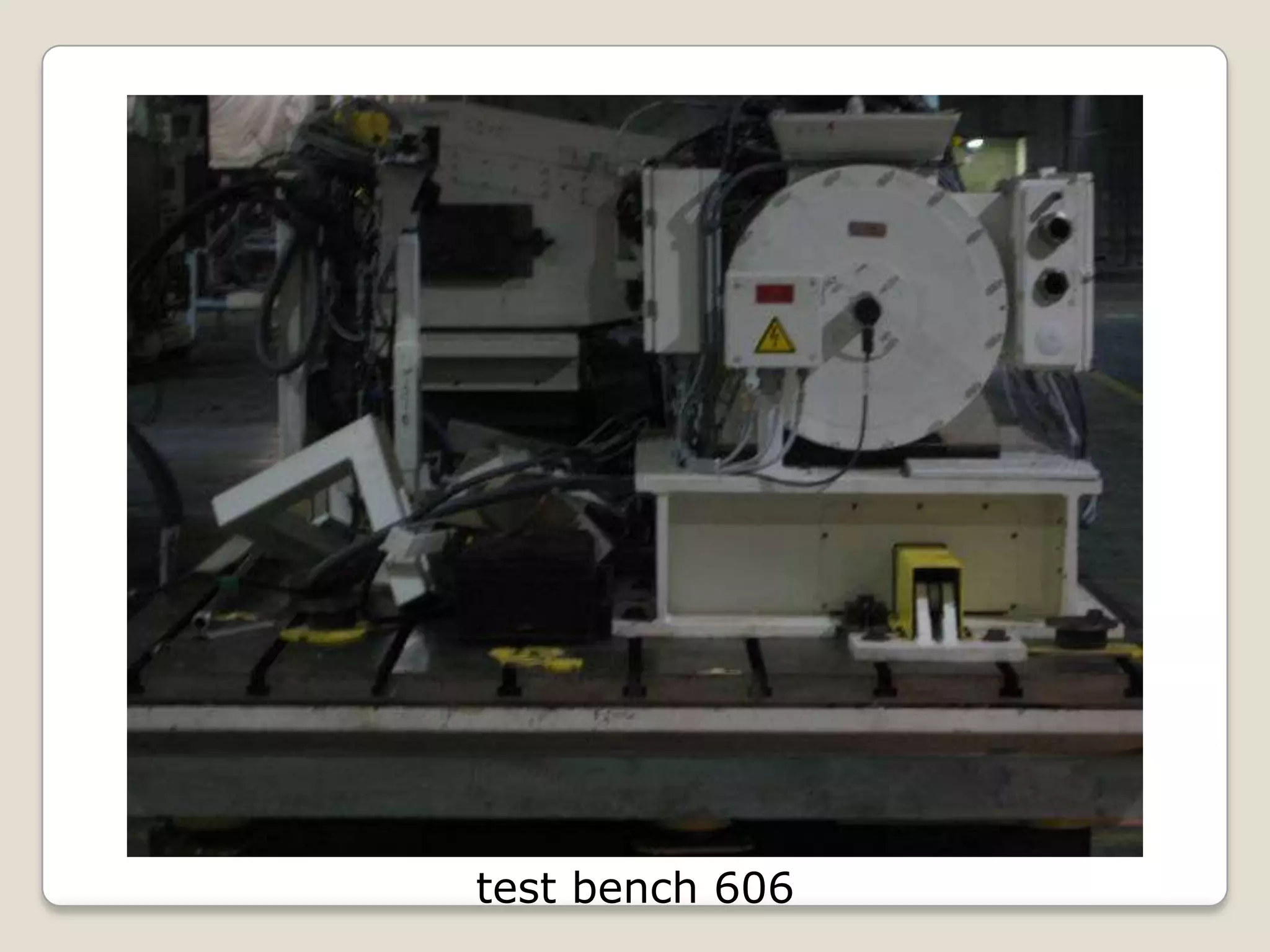 test bench 606