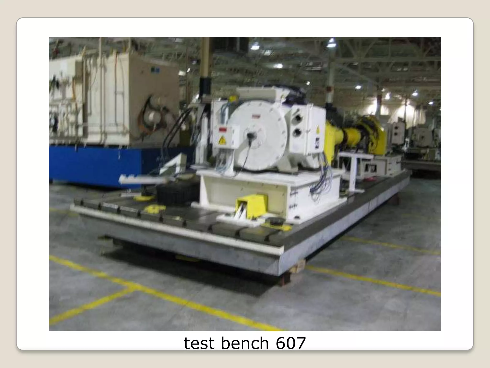 test bench 607