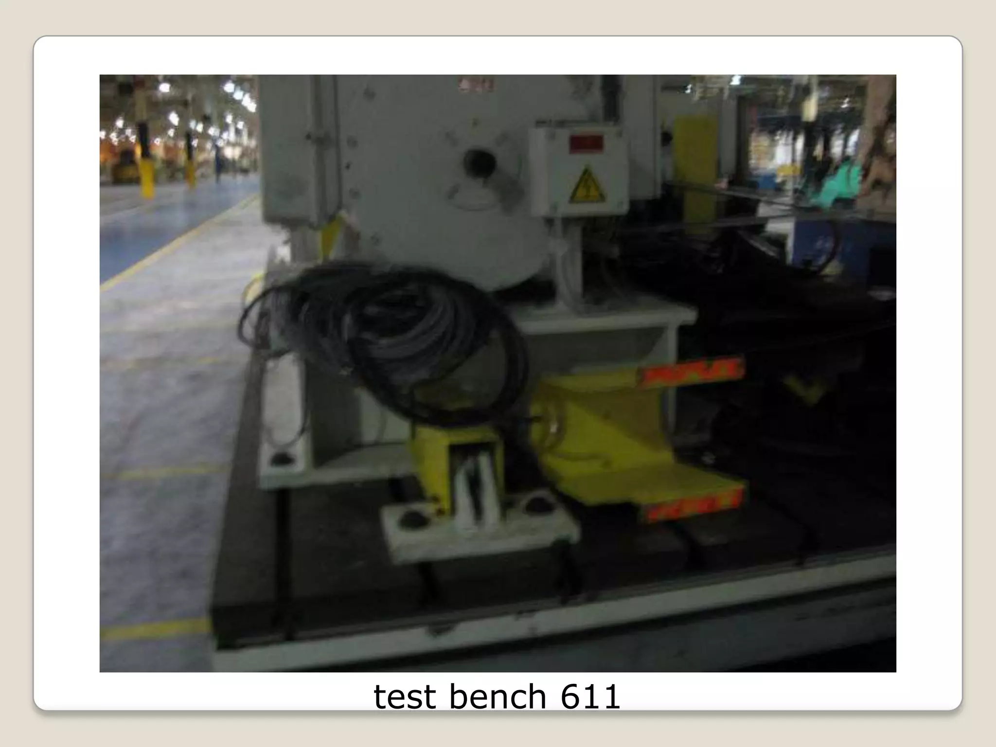test bench 611