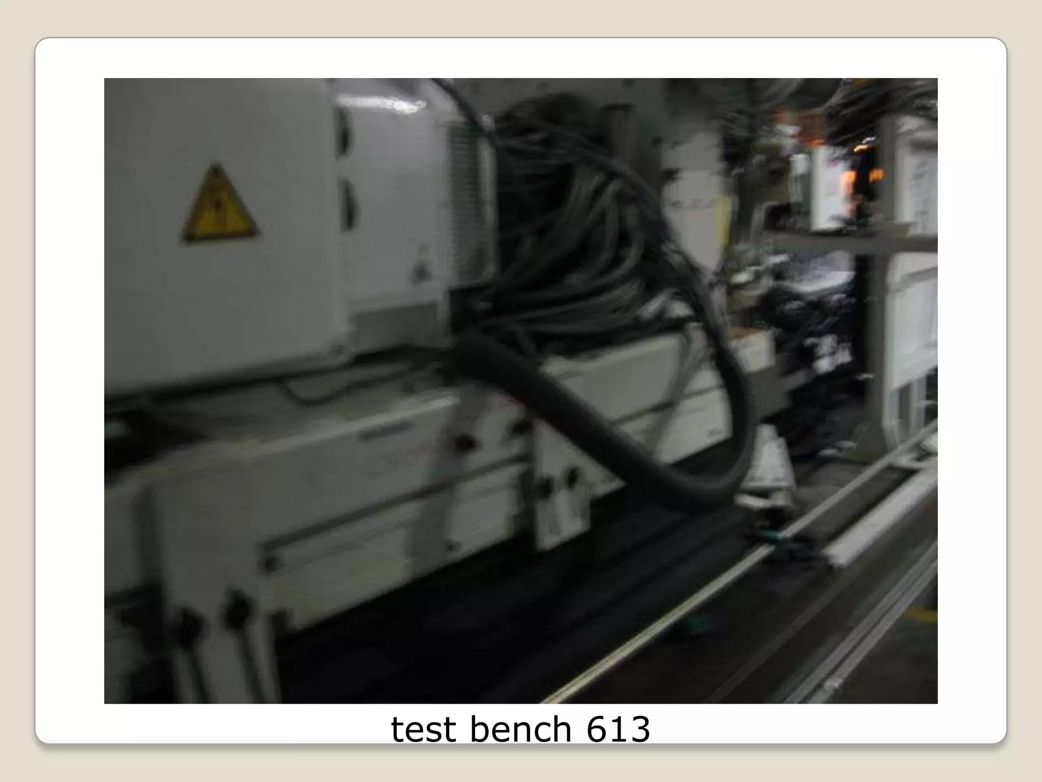 test bench 613