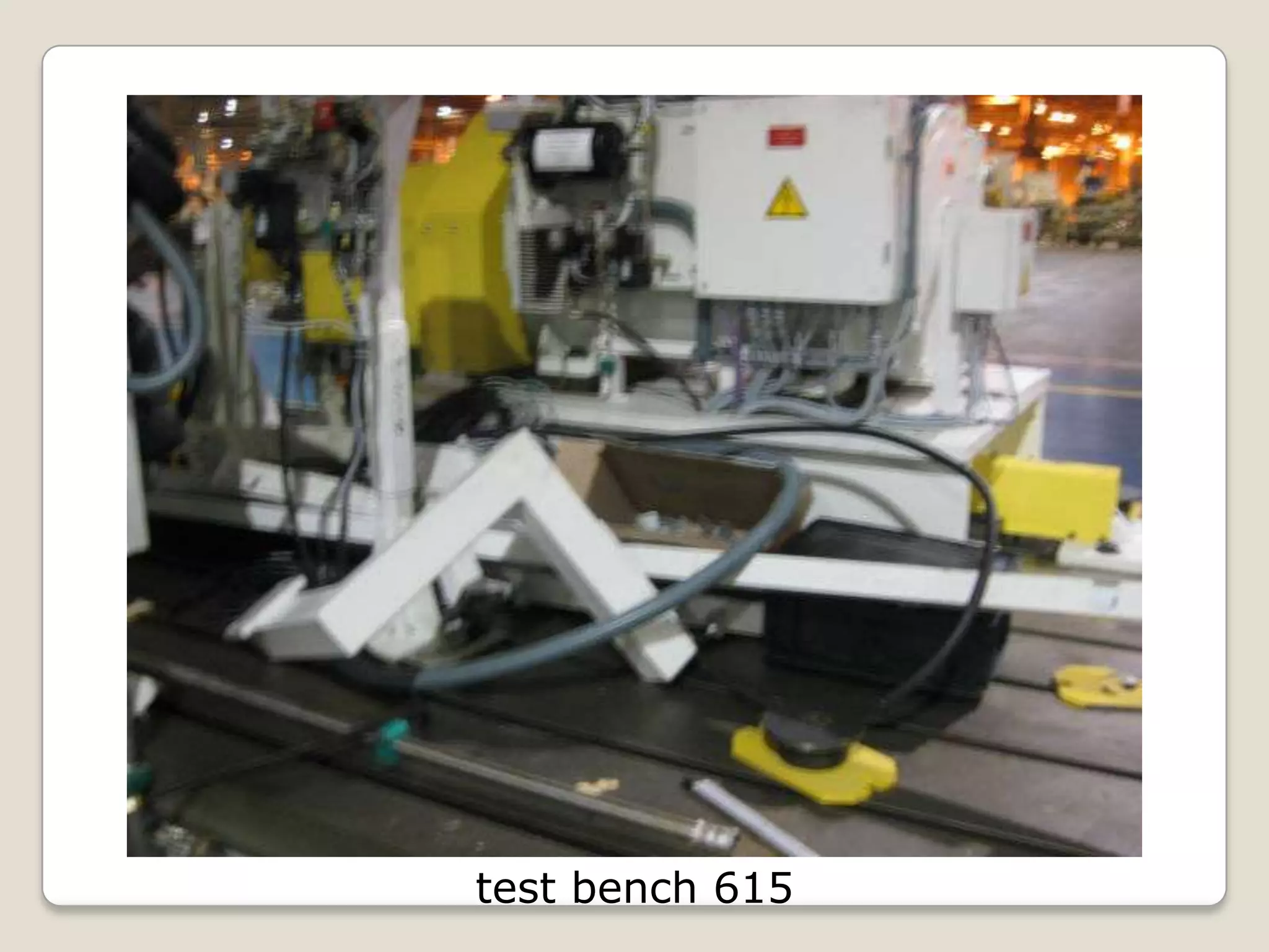 test bench 615