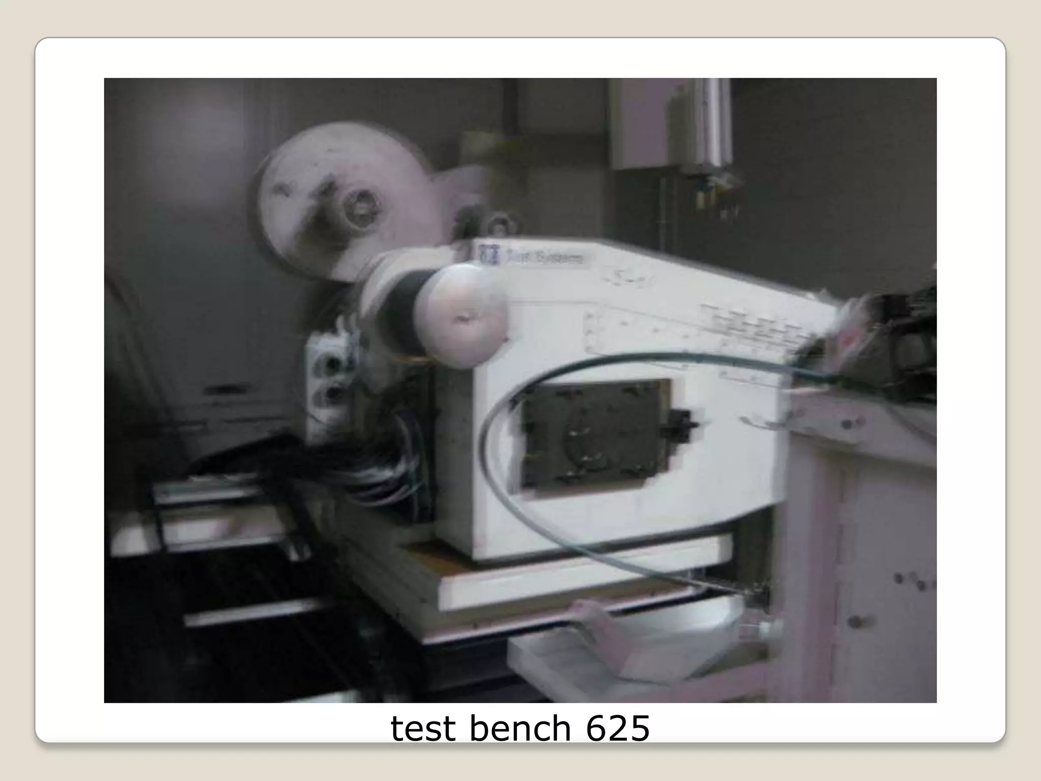 test bench 625