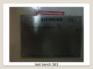 test bench 563
