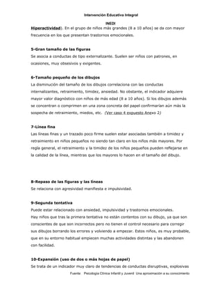 Test bender sustento practico