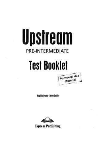Test booklet