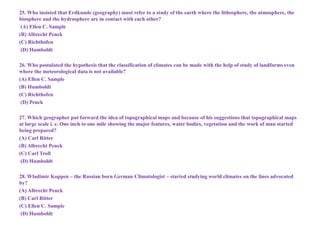 Geographical Thought (17GEO24C1) | PPT
