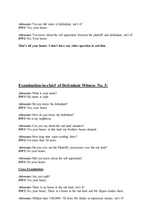 Trial part of a civil case | DOCX