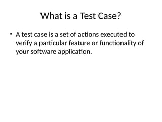 Test_Case_Design_functional_testing_alll | PPTX