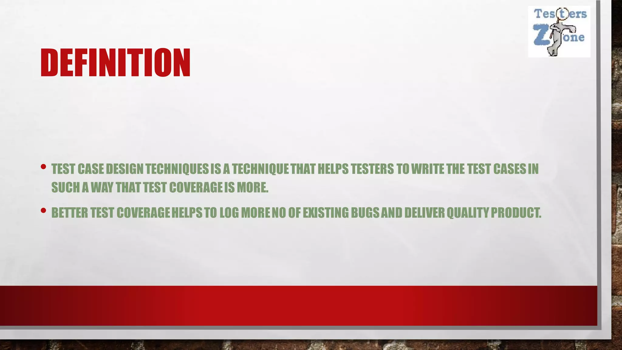 Test_Case_Design_Techniques | PPT