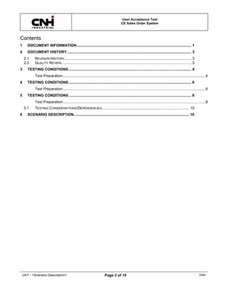Test case format | PDF
