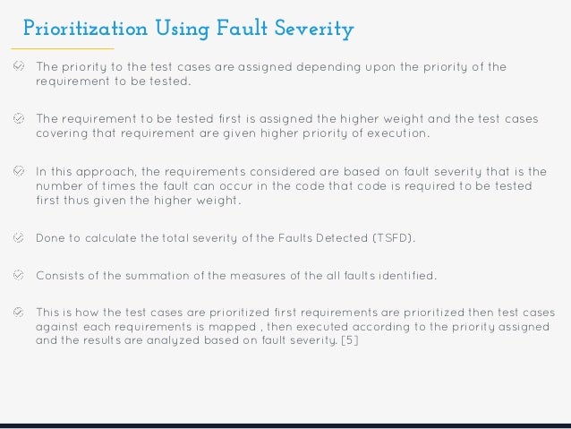 test case prioritization techniques