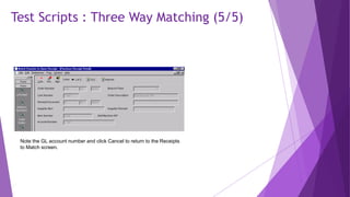 Test case, test sets and test scripts | PPTX