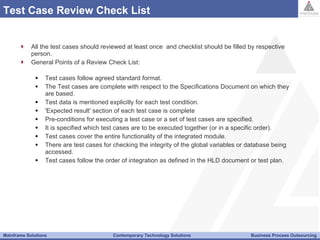 Testcase training | PPT | Free Download