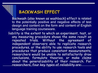 Test characteristics | PPT