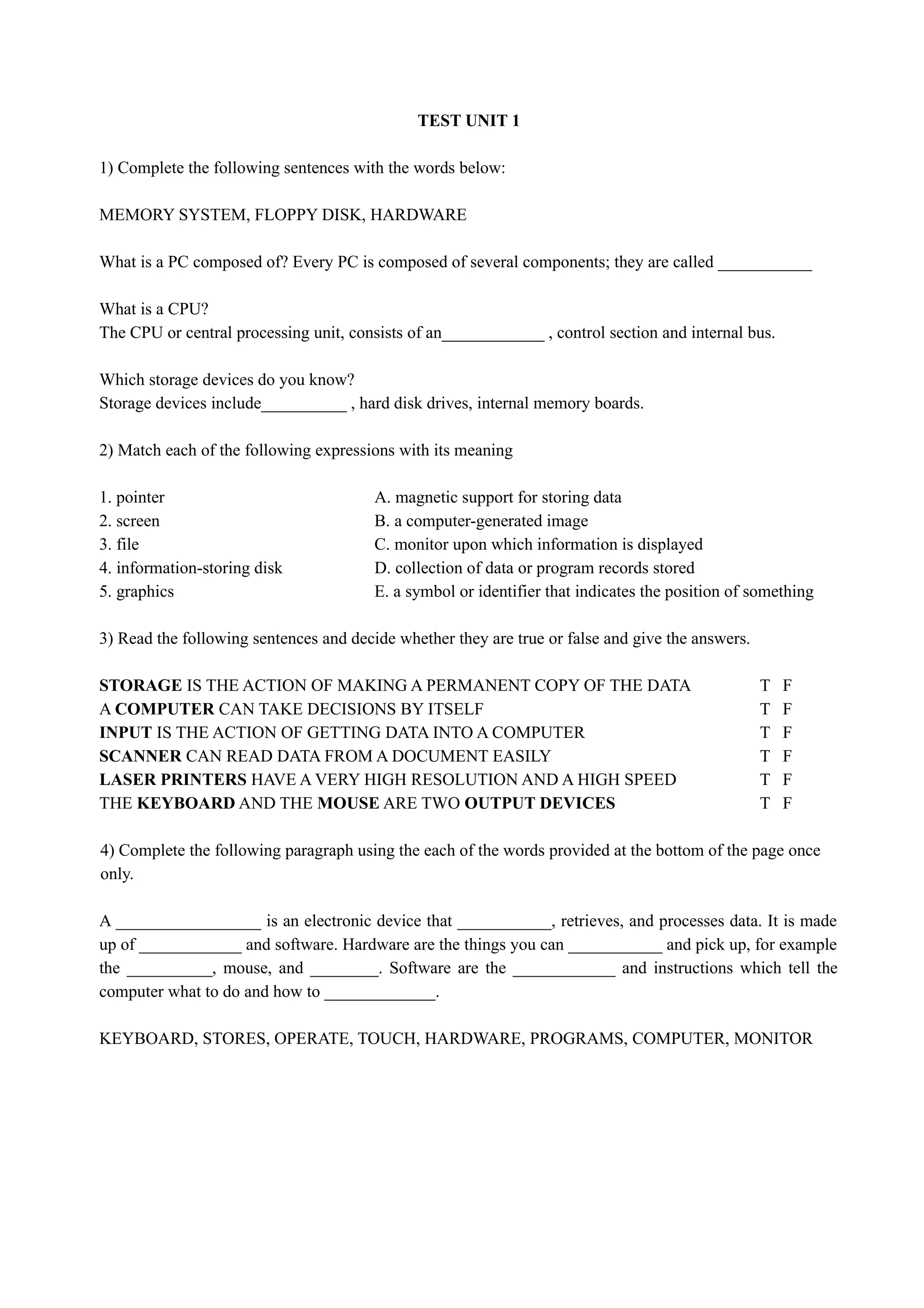 Test Computer Science PDF test-computer-science-pdf