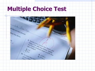 Multiple Choice Test 