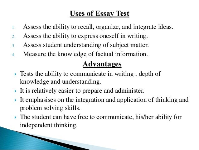 Examples of essay questions and answers picture