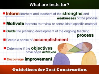 Test Construction Guide for teachers.ppt