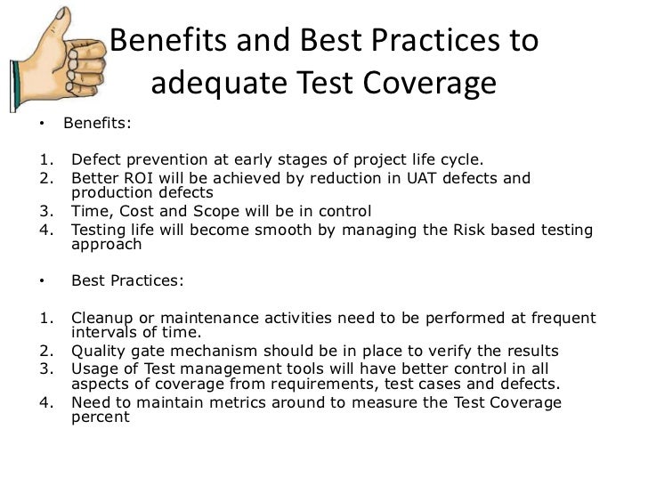 Effective test coverage Techniques
